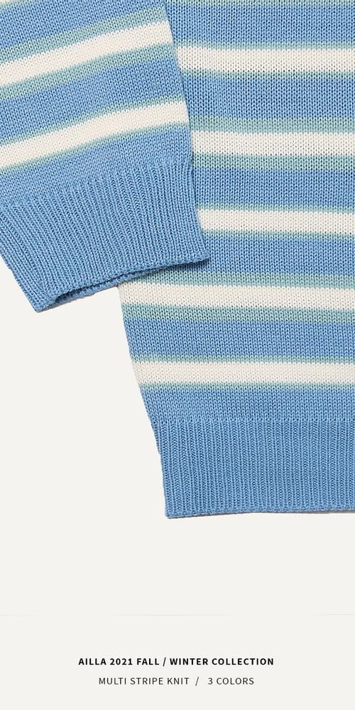 AILLA - Korean Children Fashion - #Kfashion4kids - Color Stripes Tee - 2