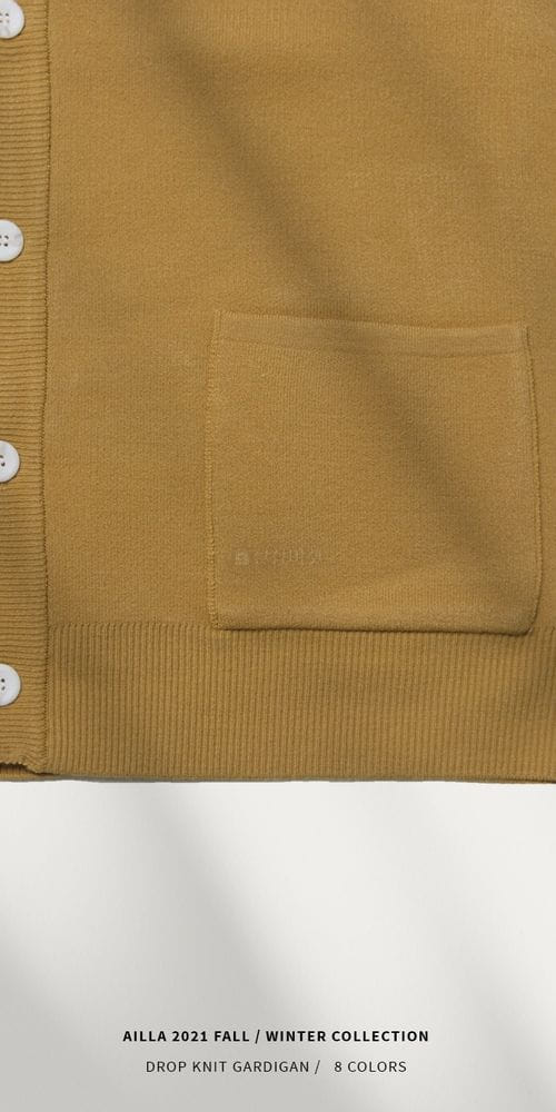 AILLA - Korean Children Fashion - #Kfashion4kids - Drop Knit Cardigan