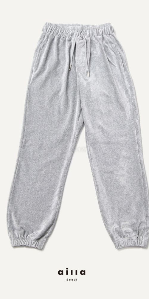 AILLA - Korean Children Fashion - #Kfashion4kids - Corduroy Hoody Jogger Pants Set - 3