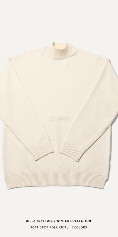 AILLA - Korean Children Fashion - #Kfashion4kids - Soft Drop Turtleneck Tee - 2