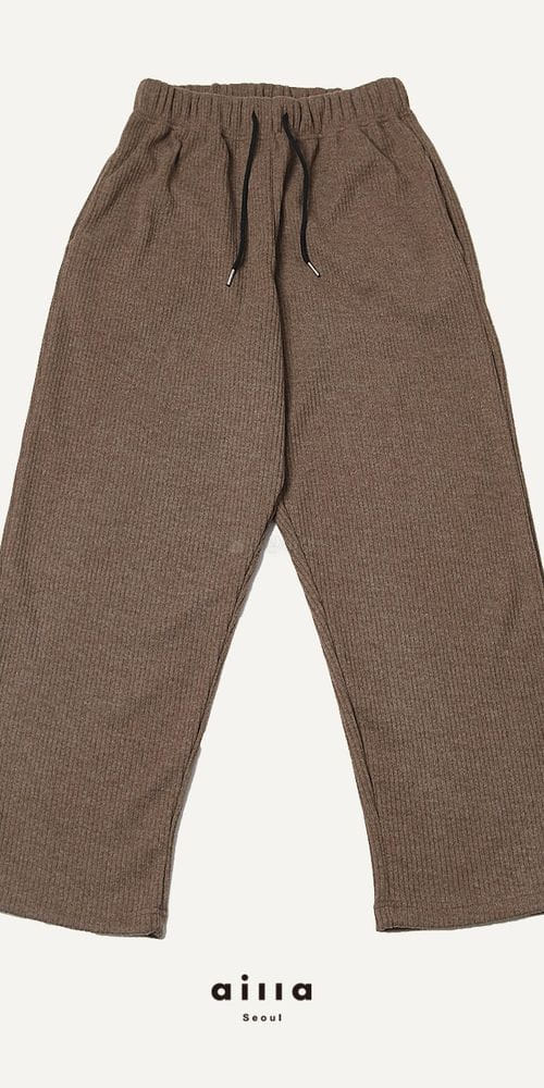 AILLA - Korean Children Fashion - #Kfashion4kids - Knit Rib Pants - 2