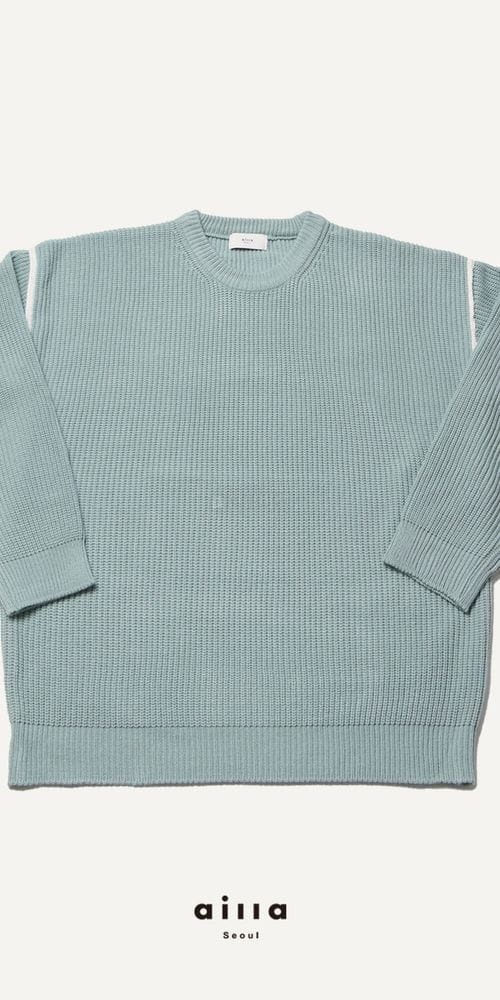 AILLA - Korean Children Fashion - #Kfashion4kids - Hazzi Point Knit Tee