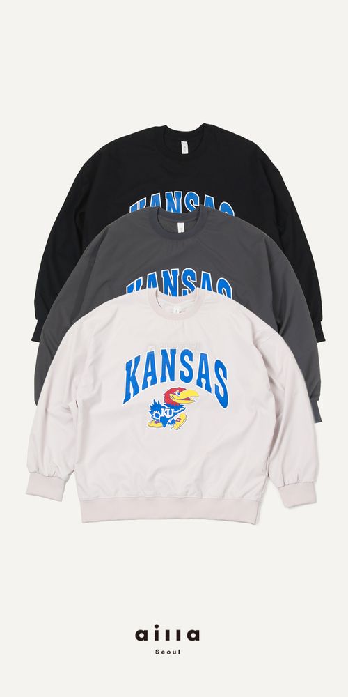 AILLA - Korean Children Fashion - #Kfashion4kids - Kansas Sweatshirt Jogger Pants Set - 3