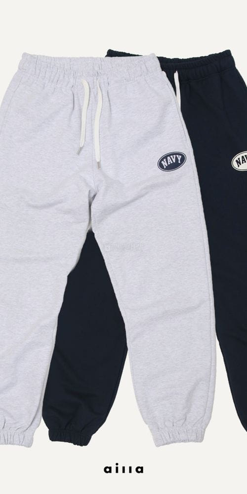 AILLA - Korean Children Fashion - #Kfashion4kids - Navy Hoody Jogger Pants Set - 4