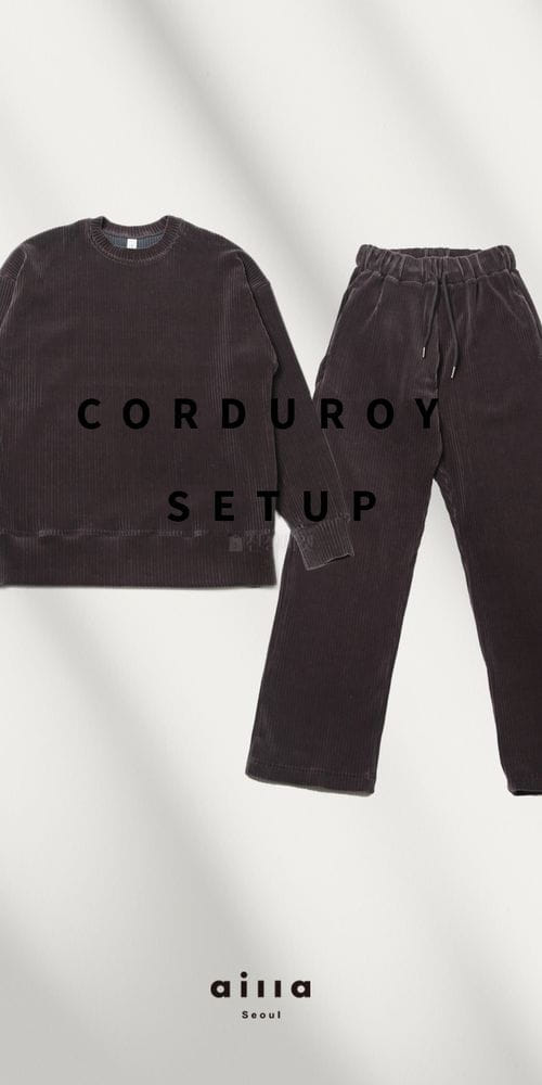 AILLA - Korean Children Fashion - #Kfashion4kids - Corduroy Sweatshirt - 4