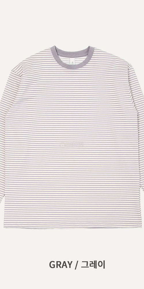 AILLA - Korean Children Fashion - #Kfashion4kids - Pilip Stripes Long Sleeve Tee - 3