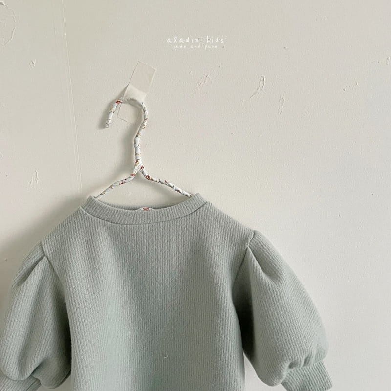 ALADIN - Korean Children Fashion - #Kfashion4kids - Rib Puff Tee