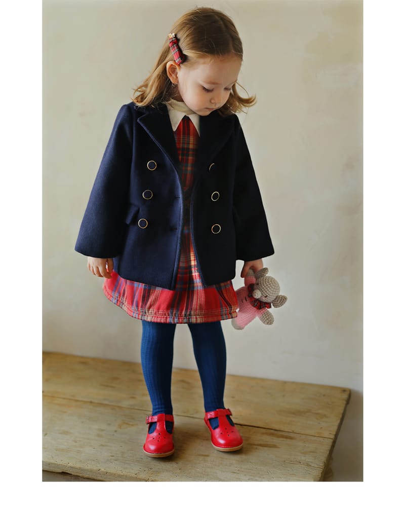 AMBER - Korean Children Fashion - #Kfashion4kids - Classic Coat