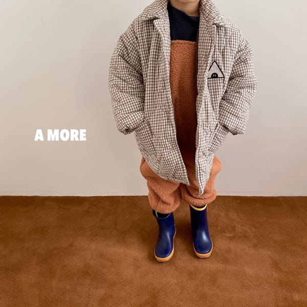 AMORE - Korean Children Fashion - #Kfashion4kids - Checks Jumper - 3