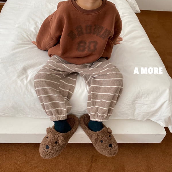 AMORE - Korean Children Fashion - #Kfashion4kids - Brown Sweatshirt - 12