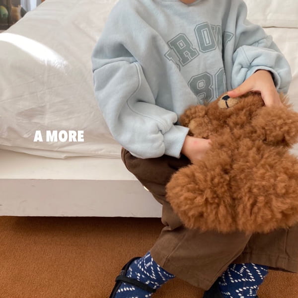 AMORE - Korean Children Fashion - #Kfashion4kids - Brown Sweatshirt - 2