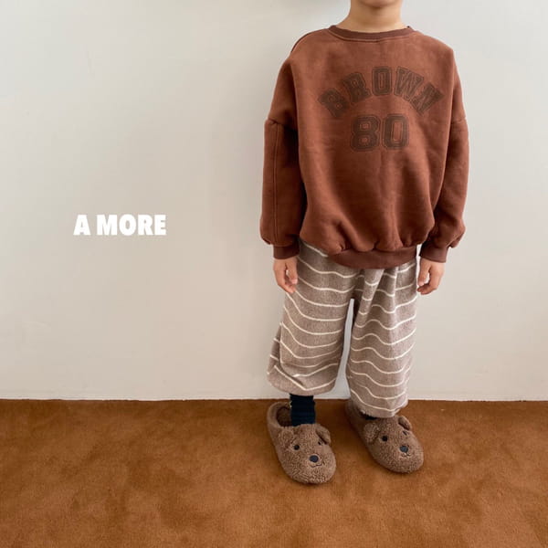 AMORE - Korean Children Fashion - #Kfashion4kids - Brown Sweatshirt - 4