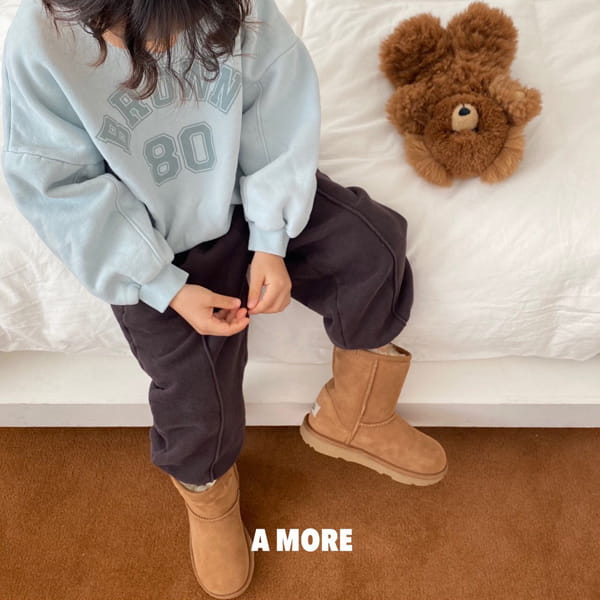 AMORE - Korean Children Fashion - #Kfashion4kids - Brown Sweatshirt - 6
