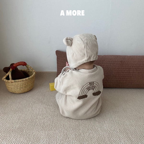 AMORE - Korean Children Fashion - #Kfashion4kids - Bebe Rainbow Bodysuit