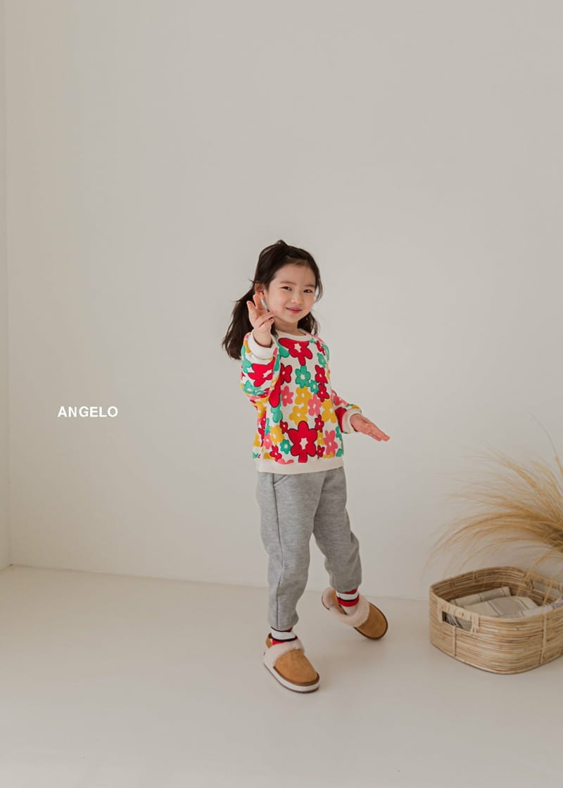 ANGELO - Korean Children Fashion - #Kfashion4kids - Flower Fleece Sweatshirt - 12