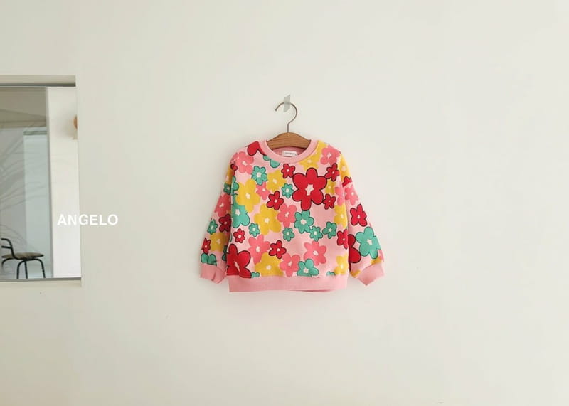 ANGELO - Korean Children Fashion - #Kfashion4kids - Flower Fleece Sweatshirt - 3