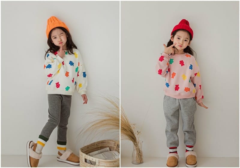 ANGELO - Korean Children Fashion - #Kfashion4kids - Jelly Bear Sweatshirt