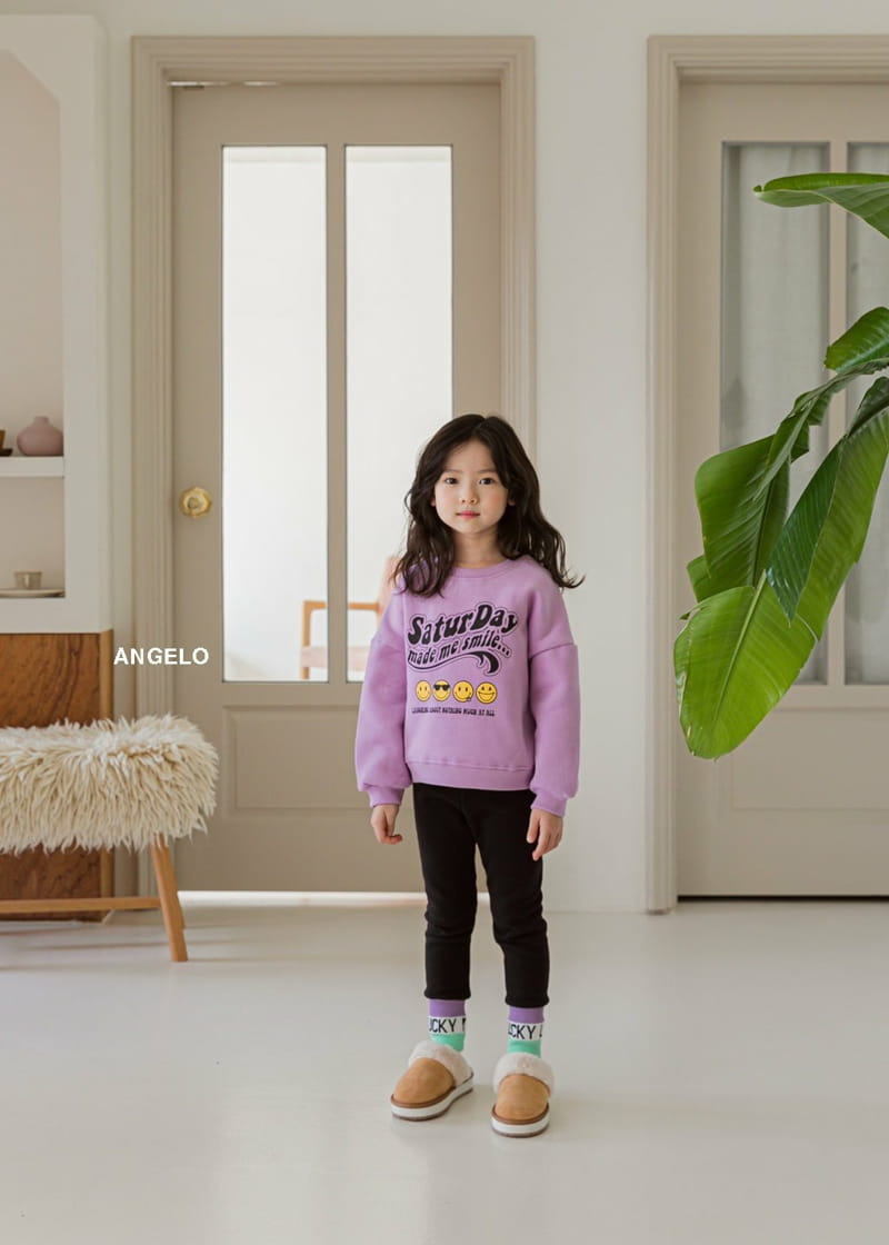 ANGELO - Korean Children Fashion - #Kfashion4kids - Saturday Fleece Sweatshirt - 10