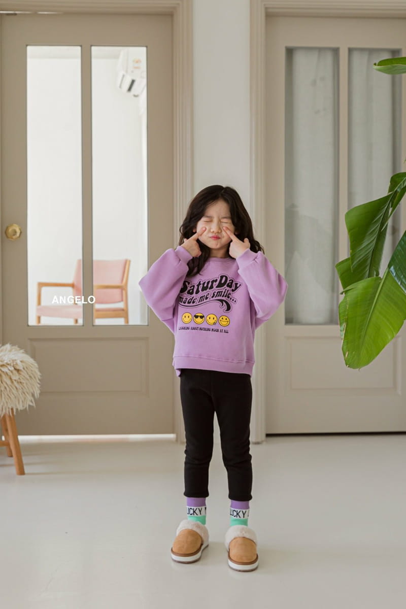 ANGELO - Korean Children Fashion - #Kfashion4kids - Saturday Fleece Sweatshirt - 12