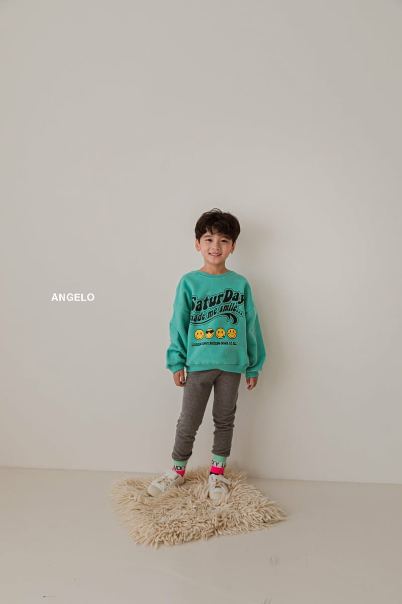 ANGELO - Korean Children Fashion - #Kfashion4kids - Saturday Fleece Sweatshirt - 5