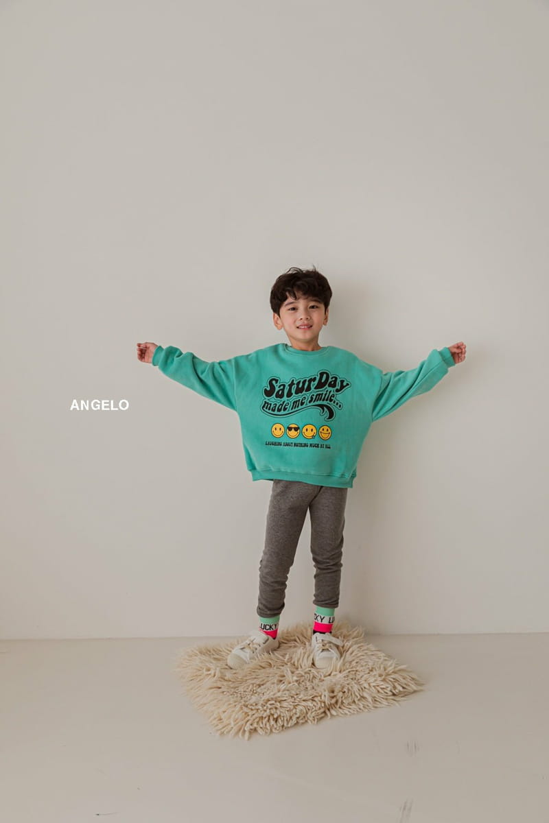 ANGELO - Korean Children Fashion - #Kfashion4kids - Saturday Fleece Sweatshirt - 6