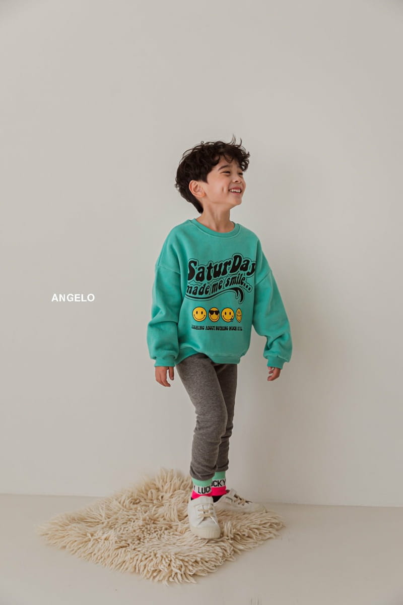 ANGELO - Korean Children Fashion - #Kfashion4kids - Saturday Fleece Sweatshirt - 8