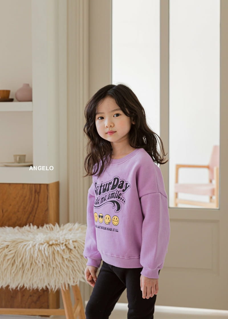 ANGELO - Korean Children Fashion - #Kfashion4kids - Saturday Fleece Sweatshirt - 9