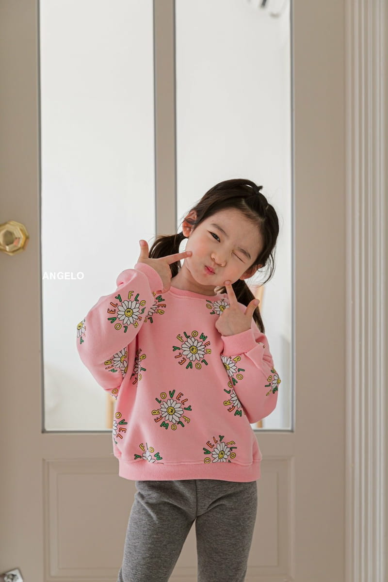 ANGELO - Korean Children Fashion - #Kfashion4kids - Sun Flower Fleece Sweatshirt - 10