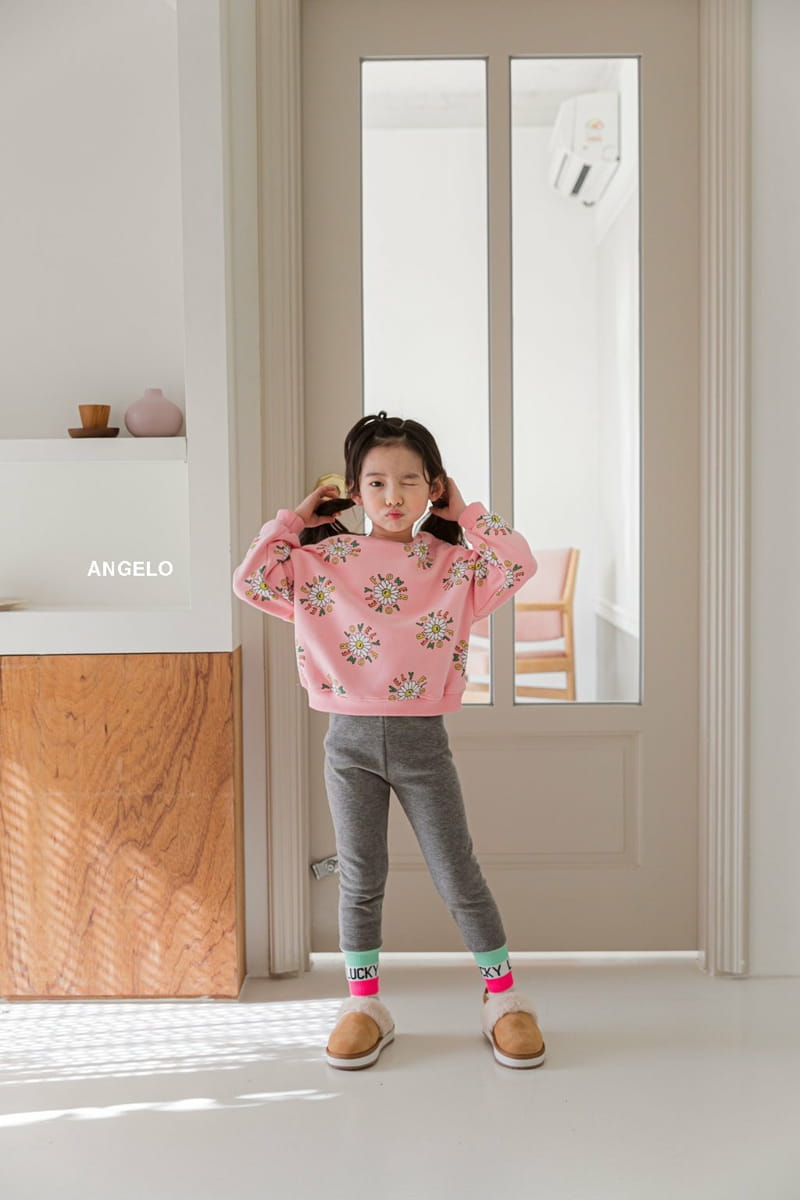 ANGELO - Korean Children Fashion - #Kfashion4kids - Sun Flower Fleece Sweatshirt - 12