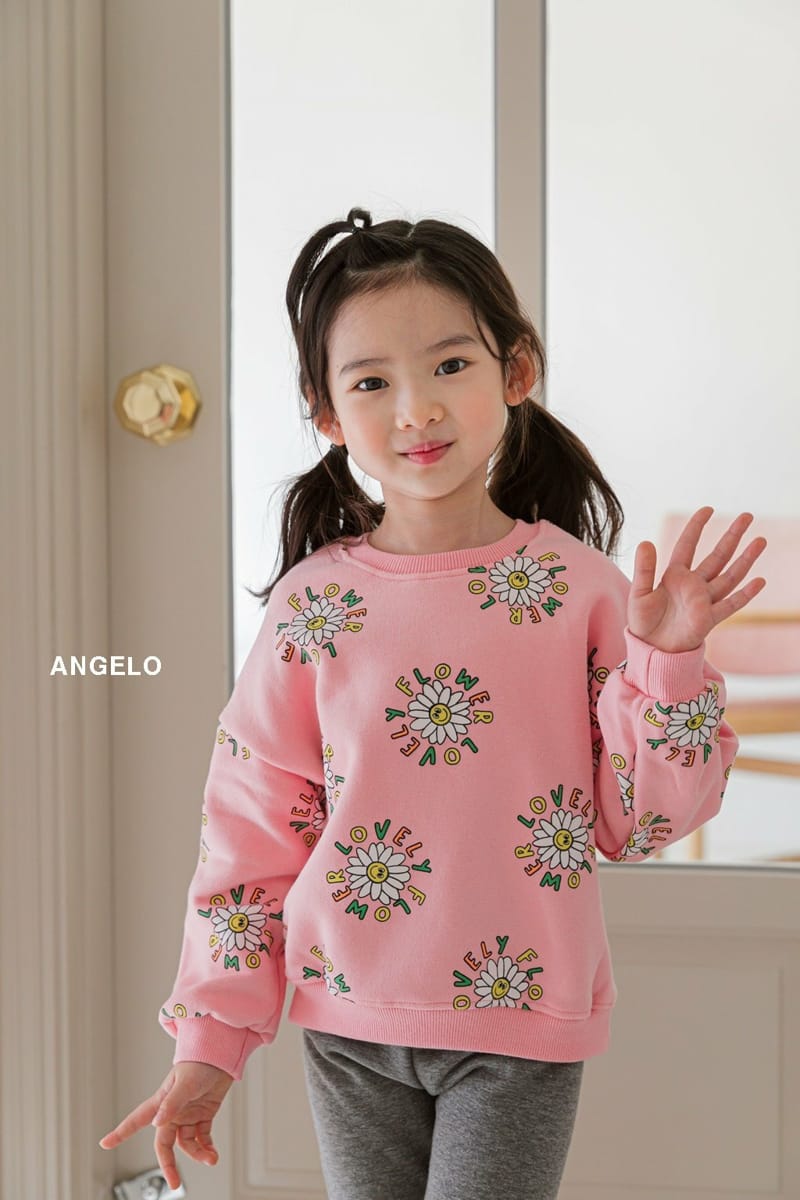 ANGELO - Korean Children Fashion - #Kfashion4kids - Sun Flower Fleece Sweatshirt - 4