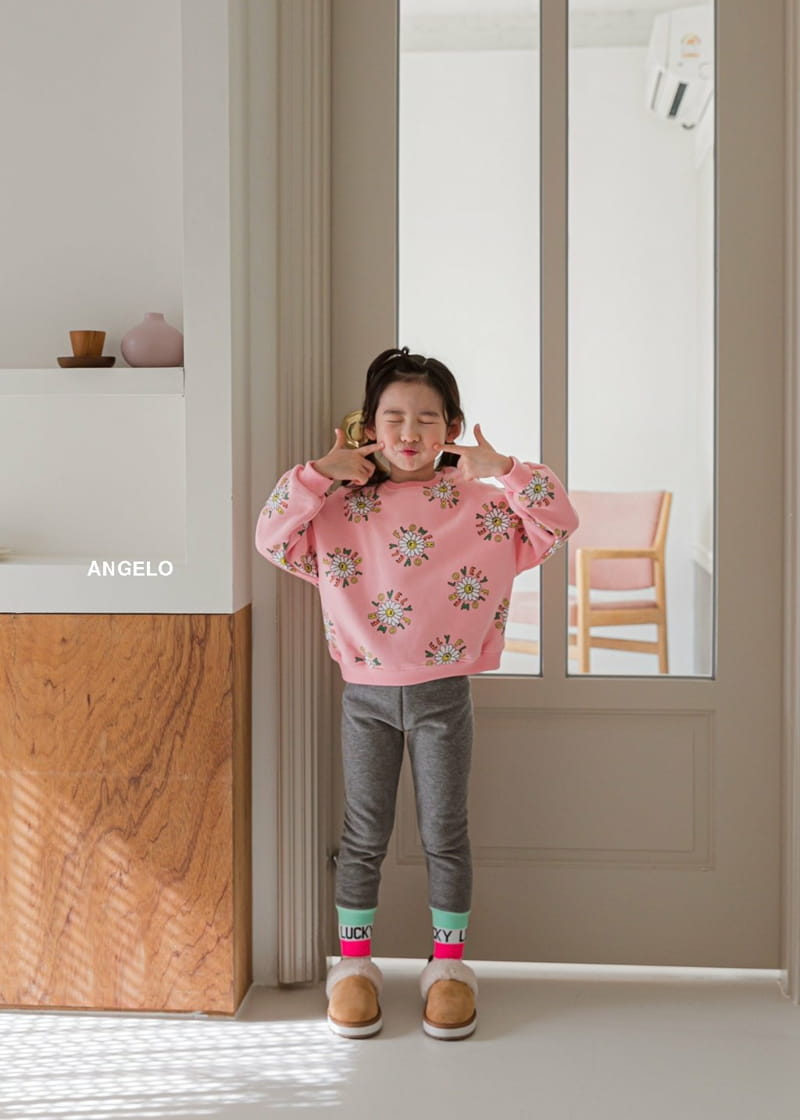 ANGELO - Korean Children Fashion - #Kfashion4kids - Sun Flower Fleece Sweatshirt - 6