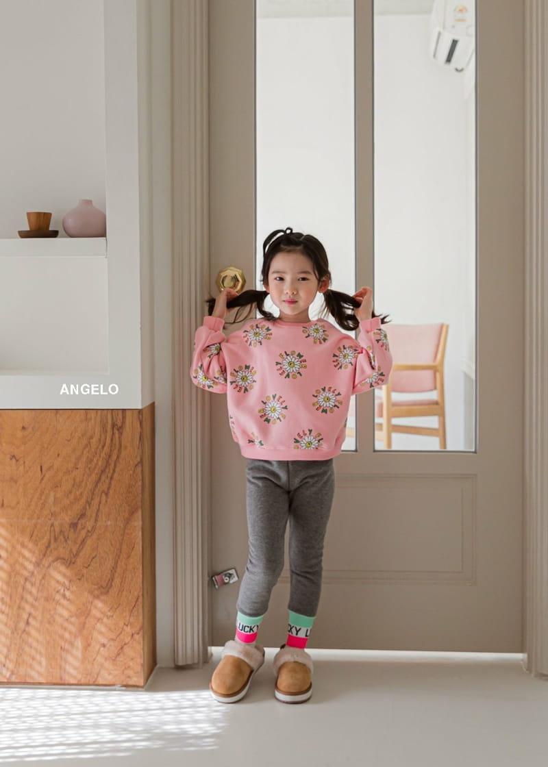 ANGELO - Korean Children Fashion - #Kfashion4kids - Sun Flower Fleece Sweatshirt - 7