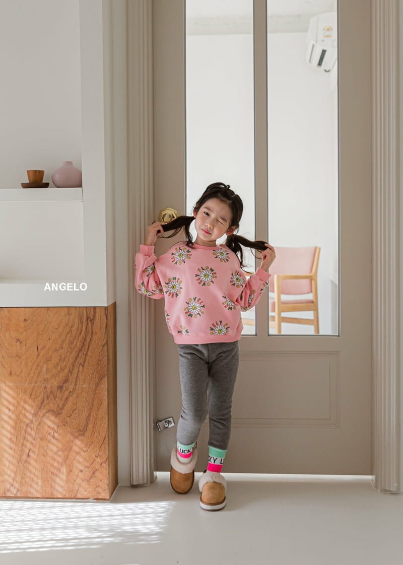 ANGELO - Korean Children Fashion - #Kfashion4kids - Sun Flower Fleece Sweatshirt - 8