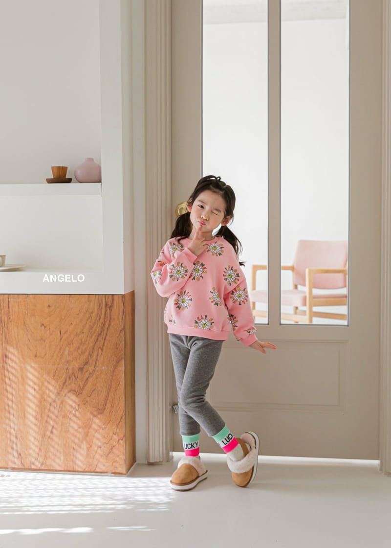ANGELO - Korean Children Fashion - #Kfashion4kids - Sun Flower Fleece Sweatshirt - 9