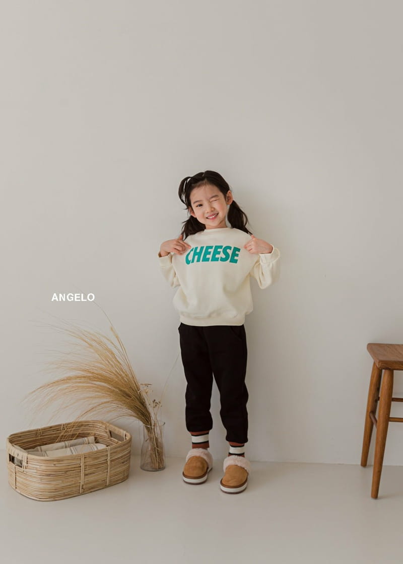 ANGELO - Korean Children Fashion - #Kfashion4kids - Cheese Fleece Sweatshirt - 4