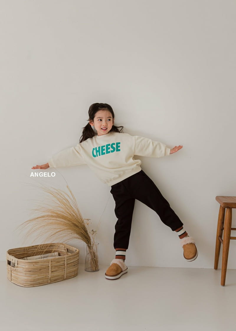ANGELO - Korean Children Fashion - #Kfashion4kids - Cheese Fleece Sweatshirt - 6