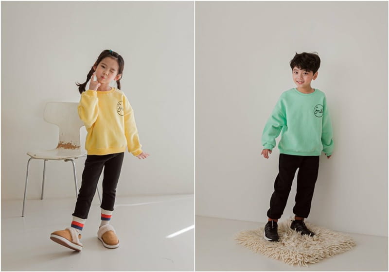 ANGELO - Korean Children Fashion - #Kfashion4kids - One Smile Sweatshirt