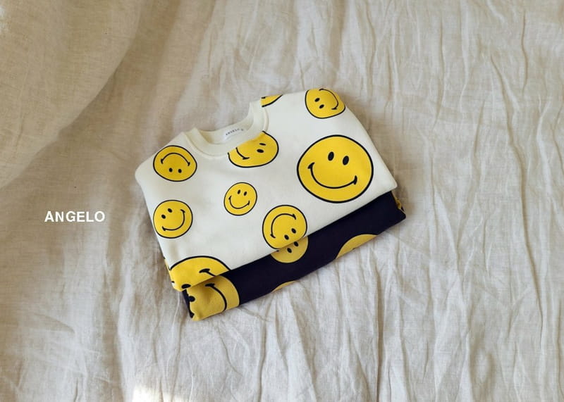 ANGELO - Korean Children Fashion - #Kfashion4kids - Big Smile Fleece Sweatshirt