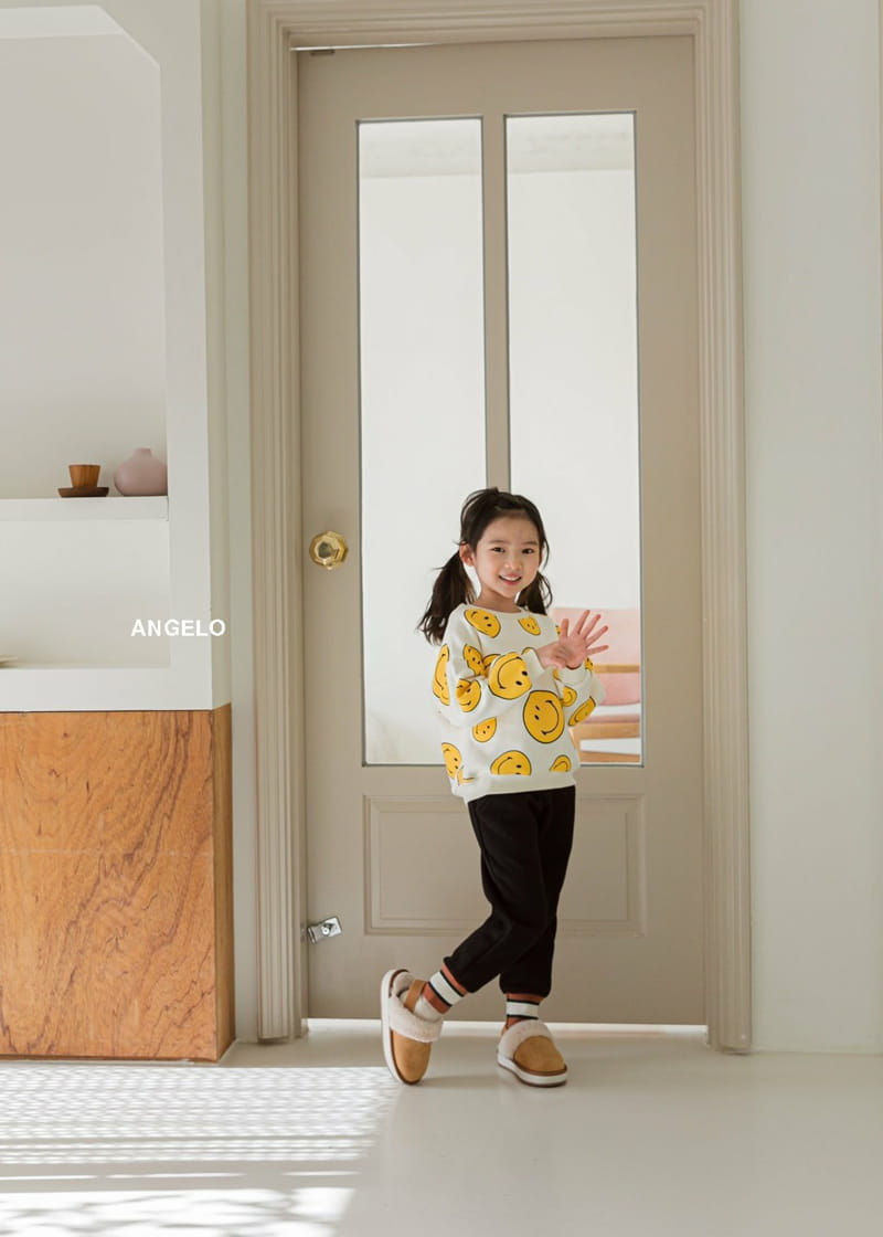 ANGELO - Korean Children Fashion - #Kfashion4kids - Big Smile Fleece Sweatshirt - 10