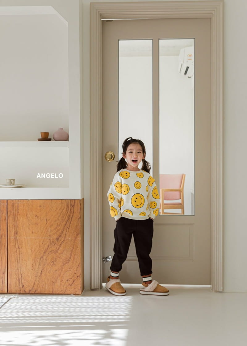 ANGELO - Korean Children Fashion - #Kfashion4kids - Big Smile Fleece Sweatshirt - 12