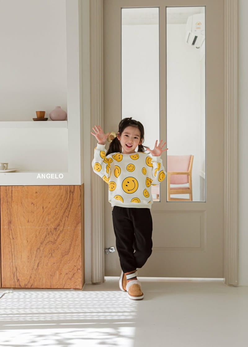 ANGELO - Korean Children Fashion - #Kfashion4kids - Big Smile Fleece Sweatshirt - 2