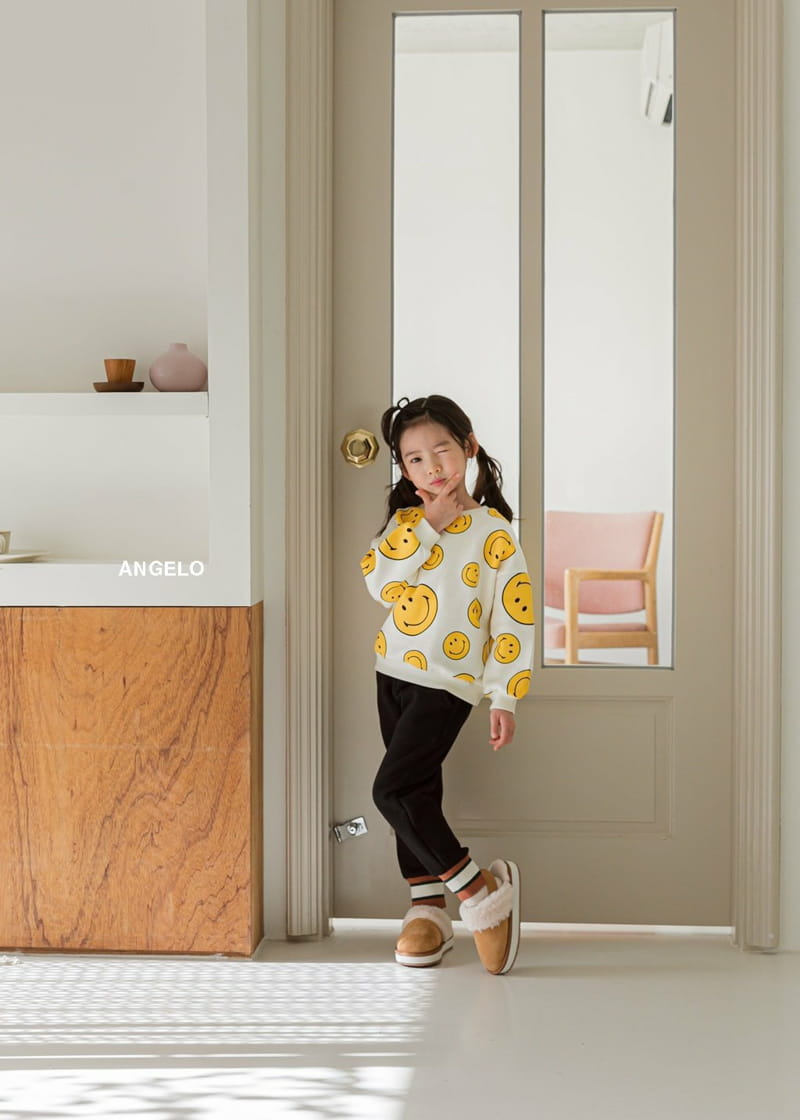 ANGELO - Korean Children Fashion - #Kfashion4kids - Big Smile Fleece Sweatshirt - 3