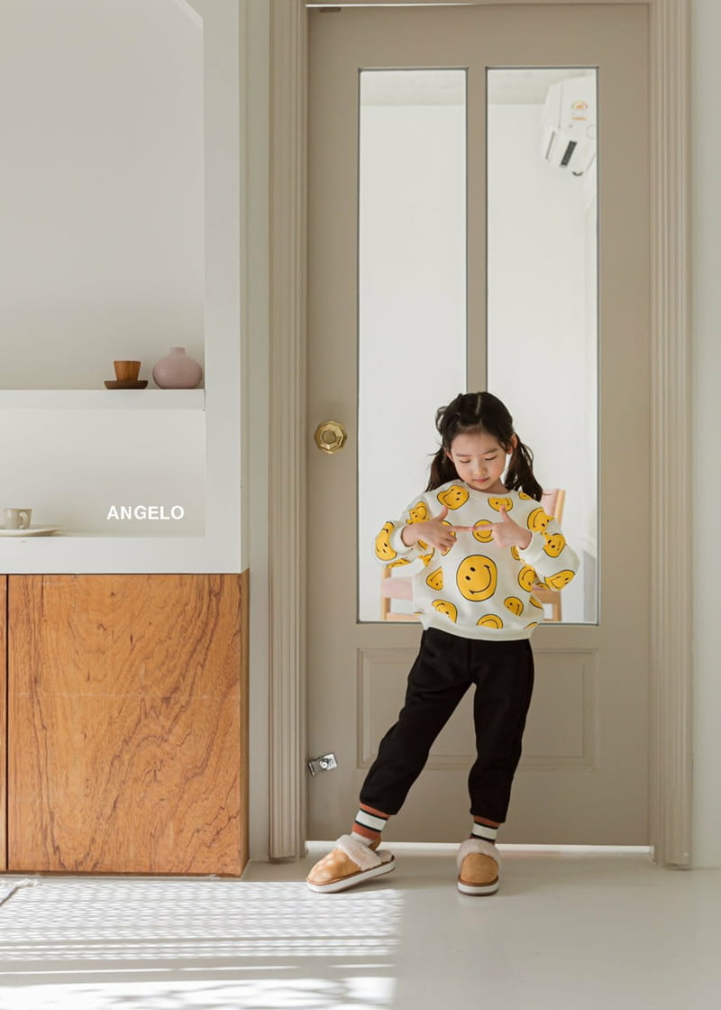 ANGELO - Korean Children Fashion - #Kfashion4kids - Big Smile Fleece Sweatshirt - 6