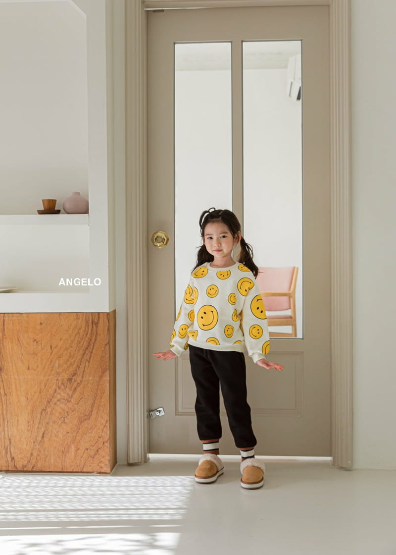 ANGELO - Korean Children Fashion - #Kfashion4kids - Big Smile Fleece Sweatshirt - 8