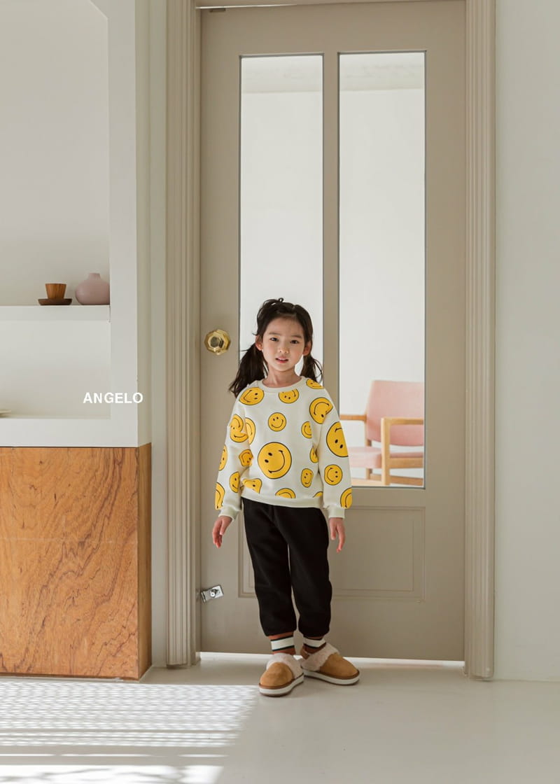 ANGELO - Korean Children Fashion - #Kfashion4kids - Big Smile Fleece Sweatshirt - 9