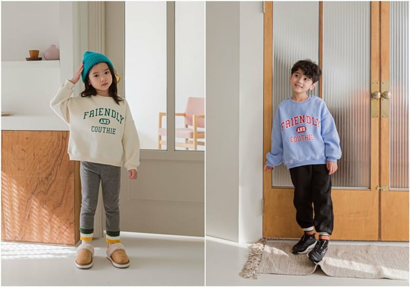 ANGELO - Korean Children Fashion - #Kfashion4kids - Friendly Fleece Sweatshirt