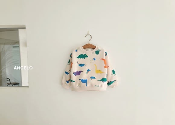 ANGELO - Korean Children Fashion - #Kfashion4kids - Dino Sweatshirt - 4