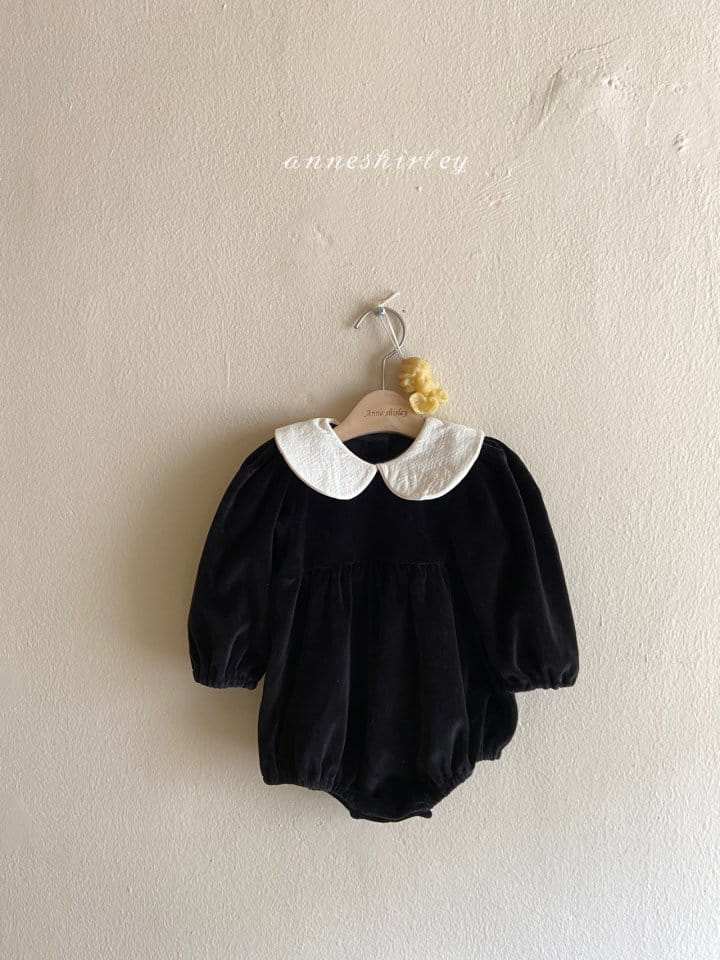 ANNE SHIRLEY - Korean Children Fashion - #Kfashion4kids - Veloure Lina Collar Bodysuit - 4