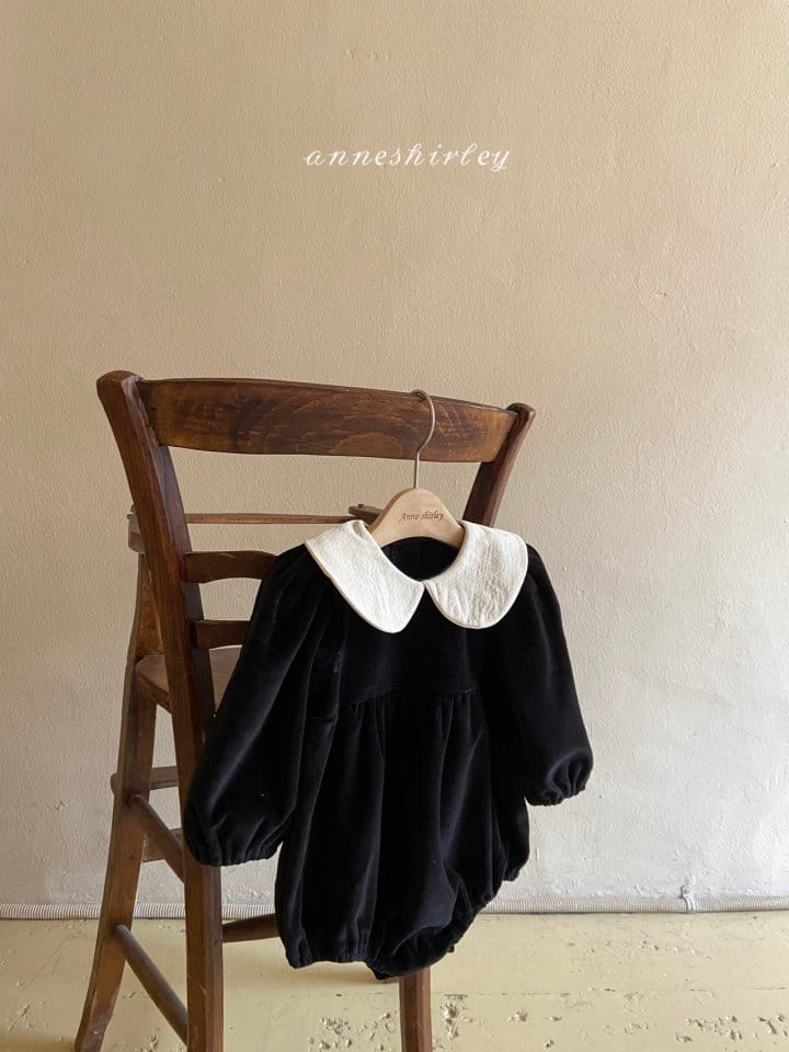 ANNE SHIRLEY - Korean Children Fashion - #Kfashion4kids - Veloure Lina Collar Bodysuit - 5