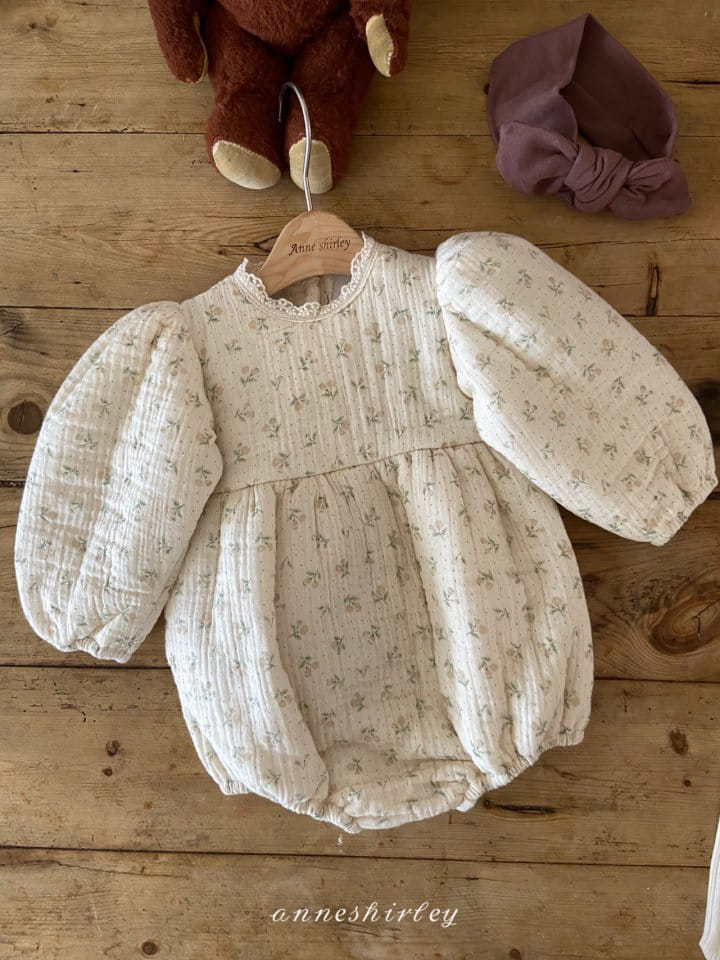 ANNE SHIRLEY - Korean Children Fashion - #Kfashion4kids - Irin Padding Lace Bodysuit - 12